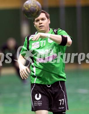 Handball Bundesliga. HC Kelag Kaernten gegen Sportunion Edelweiss Linz. Florian Pontasch-Mueller (HCK). Klagenfurt, am 6.2.2010.
Foto: Kuess
---
pressefotos, pressefotografie, kuess, qs, qspictures, sport, bild, bilder, bilddatenbank