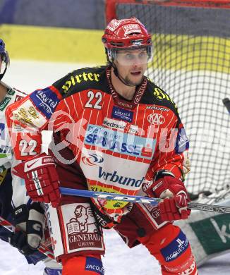 EBEL. Eishockey Bundesliga. EC Pasut VSV gegen KAC. Jason Morgan  (KAC). Villach, am 5.2.2010.
Foto: Kuess 


---
pressefotos, pressefotografie, kuess, qs, qspictures, sport, bild, bilder, bilddatenbank