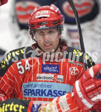 EBEL. Eishockey Bundesliga. EC Pasut VSV gegen KAC. Andrew Schneider  (KAC). Villach, am 5.2.2010.
Foto: Kuess 


---
pressefotos, pressefotografie, kuess, qs, qspictures, sport, bild, bilder, bilddatenbank