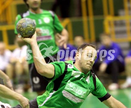 Handball Bundesliga. HC Kelag Kaernten gegen Sportunion Edelweiss Linz. Gregor Radovic (HCK). Klagenfurt, am 6.2.2010.
Foto: Kuess
---
pressefotos, pressefotografie, kuess, qs, qspictures, sport, bild, bilder, bilddatenbank