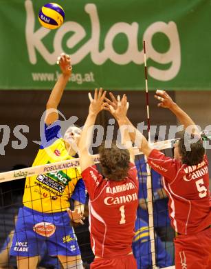 Volleyball GM Capital Challenge Cup. SK Aich/Dob (AUT) gegen VC Euphony Asse-Lennik (Belgien).  SANKO Aleksey  (Aich/Dob). Prevalje, 11.2.2010. 
Foto: Kuess

---
pressefotos, pressefotografie, kuess, qs, qspictures, sport, bild, bilder, bilddatenbank