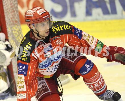 EBEL. Eishockey Bundesliga. KAC gegen EHC LIWEST Linz. Johannes Reichel (KAC). Klagenfurt, am 7.2.2010.
Foto: Kuess

---
pressefotos, pressefotografie, kuess, qs, qspictures, sport, bild, bilder, bilddatenbank