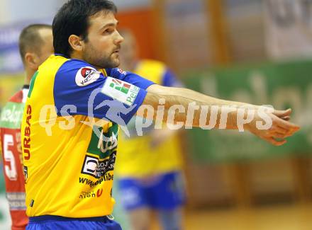 Volleyball GM Capital Challenge Cup. SK Aich/Dob (AUT) gegen VC Euphony Asse-Lennik (BEL).  David Slatinsek (Aich/Dob). Prevalje, 11.2.2010. 
Foto: Kuess

---
pressefotos, pressefotografie, kuess, qs, qspictures, sport, bild, bilder, bilddatenbank