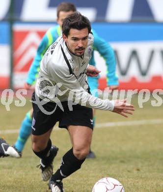 Fussball. Tipp3-Bundesliga. SK Austria Kaernten gegen SK Puntigamer Sturm Graz. Fernando Troyansky (Austria Kaernten). Klagenfurt, 14.2.2010.
Foto: Kuess 

---
pressefotos, pressefotografie, kuess, qs, qspictures, sport, bild, bilder, bilddatenbank