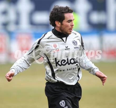 Fussball. Tipp3-Bundesliga. SK Austria Kaernten gegen SK Puntigamer Sturm Graz. Wolfgang Mair (Austria Kaernten). Klagenfurt, 14.2.2010.
Foto: Kuess 

---
pressefotos, pressefotografie, kuess, qs, qspictures, sport, bild, bilder, bilddatenbank