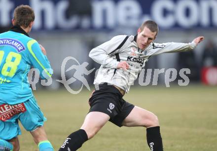 Fussball. Tipp3-Bundesliga. SK Austria Kaernten gegen SK Puntigamer Sturm Graz. Daniel Gramann (Austria Kaernten). Klagenfurt, 14.2.2010.
Foto: Kuess 

---
pressefotos, pressefotografie, kuess, qs, qspictures, sport, bild, bilder, bilddatenbank