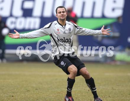 Fussball. Tipp3-Bundesliga. SK Austria Kaernten gegen SK Puntigamer Sturm Graz. Leonhard Kaufmann (Austria Kaernten). Klagenfurt, 14.2.2010.
Foto: Kuess 

---
pressefotos, pressefotografie, kuess, qs, qspictures, sport, bild, bilder, bilddatenbank