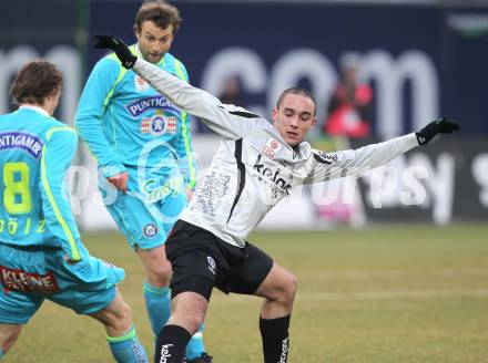 Fussball. Tipp3-Bundesliga. SK Austria Kaernten gegen SK Puntigamer Sturm Graz. Markus Pink (Austria Kaernten). Klagenfurt, 14.2.2010.
Foto: Kuess 

---
pressefotos, pressefotografie, kuess, qs, qspictures, sport, bild, bilder, bilddatenbank