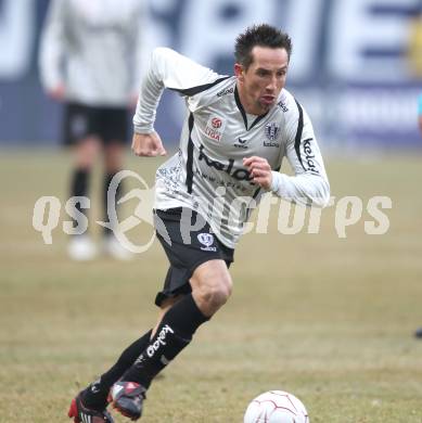 Fussball. Tipp3-Bundesliga. SK Austria Kaernten gegen SK Puntigamer Sturm Graz. Matthias Dollinger (Austria Kaernten). Klagenfurt, 14.2.2010.
Foto: Kuess 

---
pressefotos, pressefotografie, kuess, qs, qspictures, sport, bild, bilder, bilddatenbank