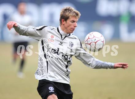 Fussball. Tipp3-Bundesliga. SK Austria Kaernten gegen SK Puntigamer Sturm Graz. Thomas Hinum (Austria Kaernten). Klagenfurt, 14.2.2010.
Foto: Kuess 

---
pressefotos, pressefotografie, kuess, qs, qspictures, sport, bild, bilder, bilddatenbank