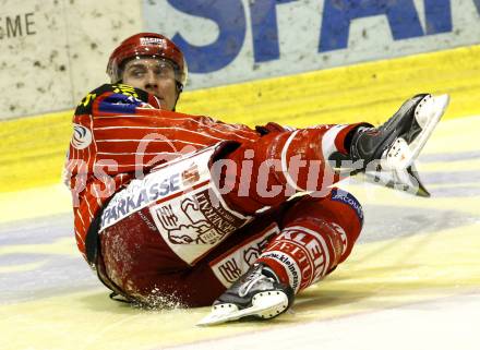 EBEL. Eishockey Bundesliga. KAC gegen HDD TILIA Olimpija Ljubljana. Schuller David (KAC). Klagenfurt, am 19.2.2010.
Foto: Kuess

---
pressefotos, pressefotografie, kuess, qs, qspictures, sport, bild, bilder, bilddatenbank