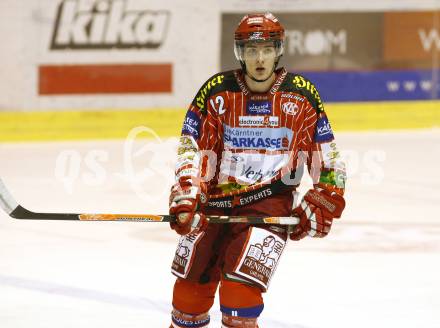 EBEL. Eishockey Bundesliga. KAC gegen HDD TILIA Olimpija Ljubljana. NIEDEREGGER Andreas (KAC). Klagenfurt, am 19.2.2010.
Foto: Kuess

---
pressefotos, pressefotografie, kuess, qs, qspictures, sport, bild, bilder, bilddatenbank