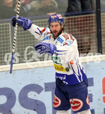 EBEL. Eishockey Bundesliga. EC Pasut VSV gegen EHC LIWEST Linz.  Torjubel Kiel McLeod (VSV). Villach, am 19.2.2010.
Foto: Kuess 


---
pressefotos, pressefotografie, kuess, qs, qspictures, sport, bild, bilder, bilddatenbank