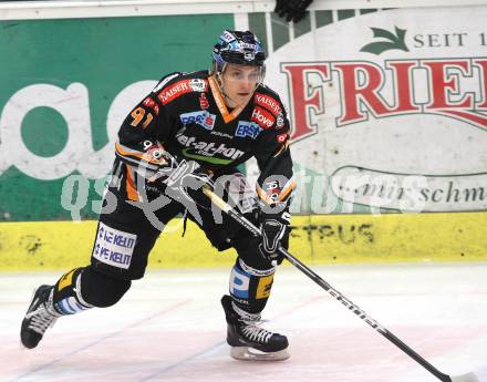 EBEL. Eishockey Bundesliga. EC Pasut VSV gegen EHC LIWEST Linz. Martin Grabher Meier (Linz). Villach, am 19.2.2010.
Foto: Kuess 


---
pressefotos, pressefotografie, kuess, qs, qspictures, sport, bild, bilder, bilddatenbank