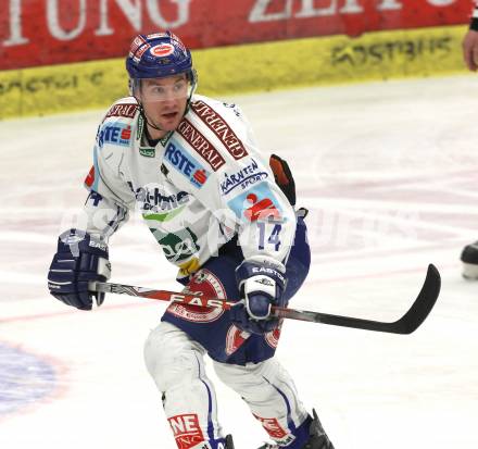 EBEL. Eishockey Bundesliga. EC Pasut VSV gegen EHC LIWEST Linz.  Robert Nathan Di Casmirro (VSV). Villach, am 19.2.2010.
Foto: Kuess 


---
pressefotos, pressefotografie, kuess, qs, qspictures, sport, bild, bilder, bilddatenbank