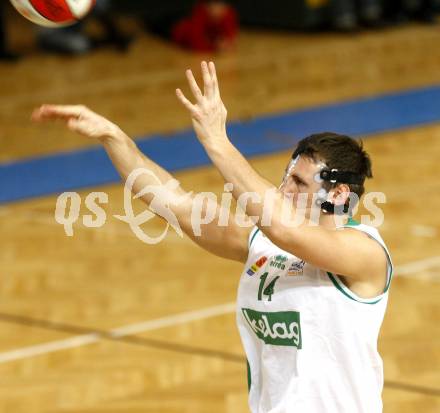 Basketball Bundesliga. Woerthersee Piraten gegen Oberwart Gunners. Maximilian Kunovjanek (Piraten).  Klagenfurt, 20.2.2010.
Foto:  Kuess

---
pressefotos, pressefotografie, kuess, qs, qspictures, sport, bild, bilder, bilddatenbank