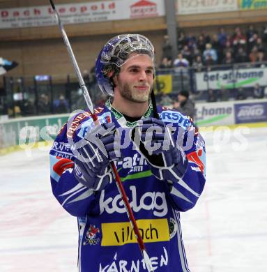 EBEL. Eishockey Bundesliga. EC Pasut VSV gegen EHC LIWEST Linz.  Jubel Nikolas Petrik (VSV). Villach, am 23.2.2010.
Foto: Kuess 


---
pressefotos, pressefotografie, kuess, qs, qspictures, sport, bild, bilder, bilddatenbank