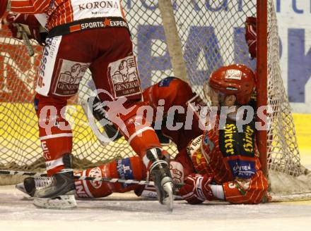 EBEL. Eishockey Bundesliga. KAC gegen EC Red Bull Salzburg. KIRISITS Johannes (KAC). Klagenfurt, am 23.2.2010.
Foto: Kuess

---
pressefotos, pressefotografie, kuess, qs, qspictures, sport, bild, bilder, bilddatenbank