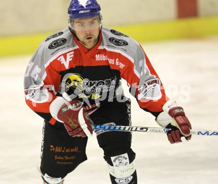 Eishockey Carinthian Hockey League CHL.  EC Tarco Woelfe Klagenfurt gegen EC Feld am See. Gerald Klammer (Feld am See). Klagenfurt, am 25.2.2010.
Foto: Kuess

---
pressefotos, pressefotografie, kuess, qs, qspictures, sport, bild, bilder, bilddatenbank