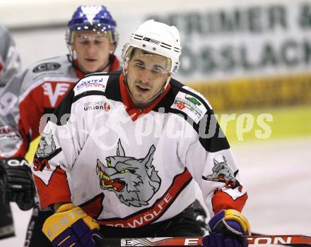 Eishockey Carinthian Hockey League CHL.  EC Tarco Woelfe Klagenfurt gegen EC Feld am See. Michael Sbardelatti (Tarco). Klagenfurt, am 25.2.2010.
Foto: Kuess

---
pressefotos, pressefotografie, kuess, qs, qspictures, sport, bild, bilder, bilddatenbank