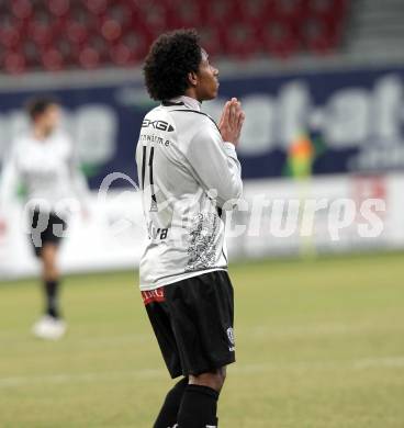 Fussball. Tipp3-Bundesliga. SK Austria Kelag Kaernten  gegen KSV Superfund Kapfenberger SV. Sandro Ferreira Da Silva (Austria Kaernten). Klagenfurt, 27.2.2010. 
Foto: Kuess

---
pressefotos, pressefotografie, kuess, qs, qspictures, sport, bild, bilder, bilddatenbank