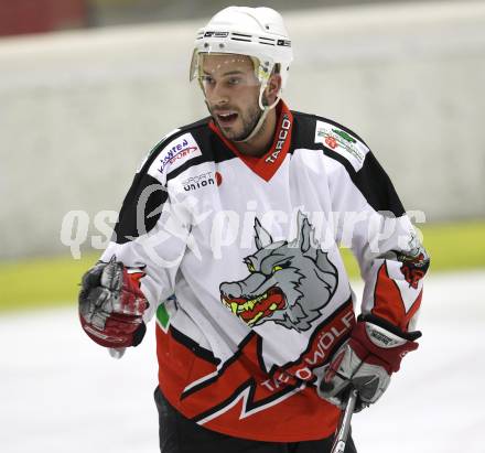 Eishockey Carinthian Hockey League CHL.  EC Tarco Woelfe Klagenfurt gegen EC Feld am See. Manuel Ferrara (Tarco). Klagenfurt, am 25.2.2010.
Foto: Kuess

---
pressefotos, pressefotografie, kuess, qs, qspictures, sport, bild, bilder, bilddatenbank