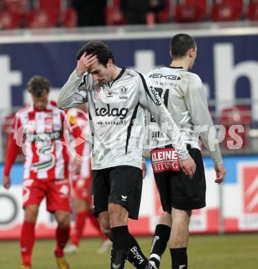 Fussball. Tipp3-Bundesliga. SK Austria Kelag Kaernten  gegen KSV Superfund Kapfenberger SV. Goran Aleksic,  (Austria Kaernten). Klagenfurt, 27.2.2010. 
Foto: Kuess

---
pressefotos, pressefotografie, kuess, qs, qspictures, sport, bild, bilder, bilddatenbank