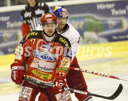 EBEL. Eishockey Bundesliga. KAC gegen EC Red Bull Salzburg. HAGER Gregor (KAC). Klagenfurt, am 28.2.2010.
Foto: Kuess 

---
pressefotos, pressefotografie, kuess, qs, qspictures, sport, bild, bilder, bilddatenbank