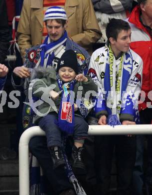 EBEL. Eishockey Bundesliga. EC Pasut VSV gegen EHC LIWEST Linz.  VSV Fans. Villach, am 28.2.2010.
Foto: Kuess 


---
pressefotos, pressefotografie, kuess, qs, qspictures, sport, bild, bilder, bilddatenbank