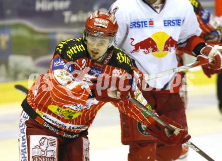 EBEL. Eishockey Bundesliga. KAC gegen EC Red Bull Salzburg. BRANDNER Christoph (KAC). Klagenfurt, am 28.2.2010.
Foto: Kuess 

---
pressefotos, pressefotografie, kuess, qs, qspictures, sport, bild, bilder, bilddatenbank