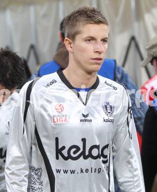 Fussball. Tipp3-Bundesliga. SK Austria Kelag Kaernten  gegen KSV Superfund Kapfenberger SV. Thomas Hinum (Austria Kaernten). Klagenfurt, 27.2.2010. 
Foto: Kuess

---
pressefotos, pressefotografie, kuess, qs, qspictures, sport, bild, bilder, bilddatenbank