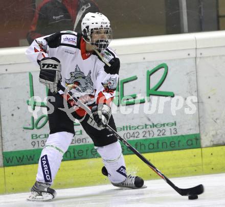 Eishockey Carinthian Hockey League CHL.  EC Tarco Woelfe Klagenfurt gegen EC Feld am See. Chris Pessentheiner (Tarco). Klagenfurt, am 25.2.2010.
Foto: Kuess

---
pressefotos, pressefotografie, kuess, qs, qspictures, sport, bild, bilder, bilddatenbank