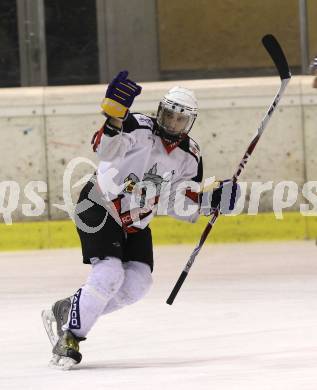 Eishockey Carinthian Hockey League CHL.  EC Tarco Woelfe Klagenfurt gegen EC Feld am See. Stefan Knafl (Tarco). Klagenfurt, am 25.2.2010.
Foto: Kuess

---
pressefotos, pressefotografie, kuess, qs, qspictures, sport, bild, bilder, bilddatenbank