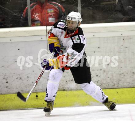 Eishockey Carinthian Hockey League CHL.  EC Tarco Woelfe Klagenfurt gegen EC Feld am See. Stefan Knafl (Tarco). Klagenfurt, am 25.2.2010.
Foto: Kuess

---
pressefotos, pressefotografie, kuess, qs, qspictures, sport, bild, bilder, bilddatenbank