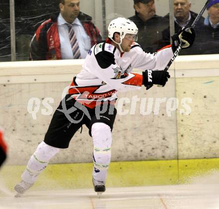 Eishockey Carinthian Hockey League CHL.  EC Tarco Woelfe Klagenfurt gegen EC Feld am See. Chris Quantschnig (Tarco). Klagenfurt, am 25.2.2010.
Foto: Kuess

---
pressefotos, pressefotografie, kuess, qs, qspictures, sport, bild, bilder, bilddatenbank