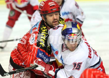 EBEL. Eishockey Bundesliga. EC Red Bull Salzburg gegen KAC. SHANTZ Jeffery (KAC), DUNCAN Ryan (Salzburg). Salzburg, am 7.3.2010.
Foto: Kuess 

---
pressefotos, pressefotografie, kuess, qs, qspictures, sport, bild, bilder, bilddatenbank