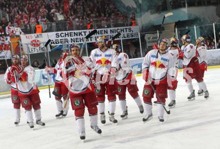 EBEL. Eishockey Bundesliga. EC Red Bull Salzburg gegen KAC. Jubel (Salzburg). Salzburg, am 7.3.2010.
Foto: Kuess 

---
pressefotos, pressefotografie, kuess, qs, qspictures, sport, bild, bilder, bilddatenbank