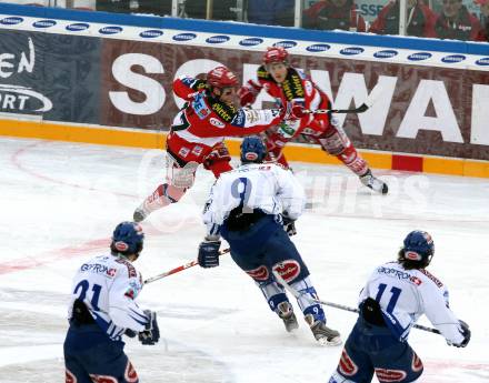 Eishockey. Kaerntner Freiluftderby.  KAC gegen VSV. Jeffrey Tory. Klagenfurt, 8.1.2010.
Foto: Kuess
---
pressefotos, pressefotografie, kuess, qs, qspictures, sport, bild, bilder, bilddatenbank