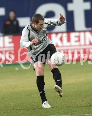 Fussball Stiegl OEFB Cup. SK Austria Kaernten gegen Fernwaerme Vienna. Daniel Gramann (Kaernten). Klagenfurt, am 9.3.2010.
Foto: Kuess
---
pressefotos, pressefotografie, kuess, qs, qspictures, sport, bild, bilder, bilddatenbank