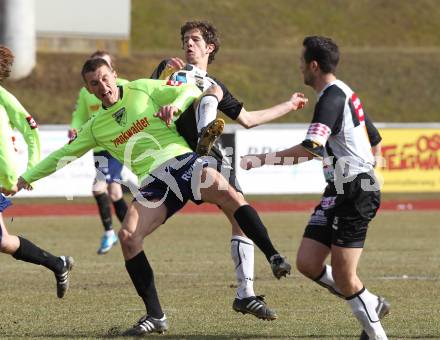 Fussball. Regionalliga. WAC/St. Andrae gegen SV Bad Aussee.  Christian Falk (WAC/St. Andrae),  (Bad Aussee). Wolfsberg, 13.3.2010. 
Foto: Kuess

---
pressefotos, pressefotografie, kuess, qs, qspictures, sport, bild, bilder, bilddatenbank