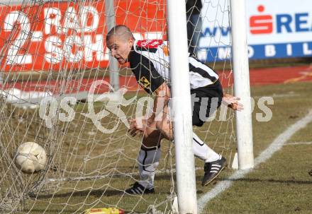 Fussball. Regionalliga. WAC/St. Andrae gegen SV Bad Aussee. Stefan Korepp (WAC/St. Andrae). Wolfsberg, 13.3.2010. 
Foto: Kuess

---
pressefotos, pressefotografie, kuess, qs, qspictures, sport, bild, bilder, bilddatenbank