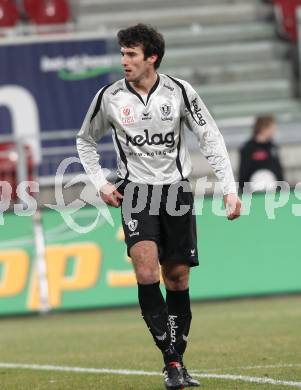 Fussball Stiegl OEFB Cup. SK Austria Kaernten gegen Fernwaerme Vienna. Goran Aleksic (Kaernten). Klagenfurt, am 9.3.2010.
Foto: Kuess
---
pressefotos, pressefotografie, kuess, qs, qspictures, sport, bild, bilder, bilddatenbank