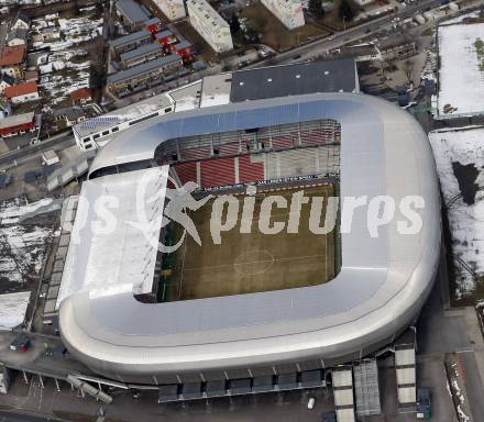 Fussball. Woerthersee Stadion. Hypo Group Arena. Flugperspektive. Klagenfurt, 28.2.2009.
Foto: Kuess
---
pressefotos, pressefotografie, kuess, qs, qspictures, sport, bild, bilder, bilddatenbank