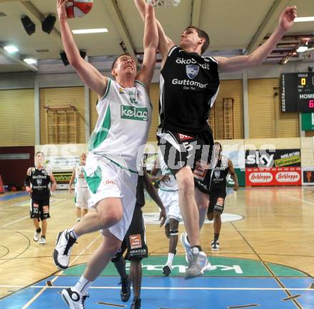 Basketball Bundesliga. Woerthersee Piraten gegen Guessing Knights.  Rasid Mahalbasic (Piraten), Sebastian Koch  (Guessing Knights). Klagenfurt, 14.3.2010.
Foto:  Kuess

---
pressefotos, pressefotografie, kuess, qs, qspictures, sport, bild, bilder, bilddatenbank