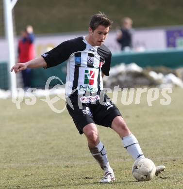 Fussball. Regionalliga. WAC/St. Andrae gegen SV Bad Aussee.  Stefan Stueckler (WAC/St. Andrae). Wolfsberg, 13.3.2010. 
Foto: Kuess

---
pressefotos, pressefotografie, kuess, qs, qspictures, sport, bild, bilder, bilddatenbank