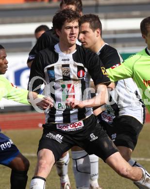 Fussball. Regionalliga. WAC/St. Andrae gegen SV Bad Aussee.  Christian Falk (WAC/St. Andrae). Wolfsberg, 13.3.2010. 
Foto: Kuess

---
pressefotos, pressefotografie, kuess, qs, qspictures, sport, bild, bilder, bilddatenbank