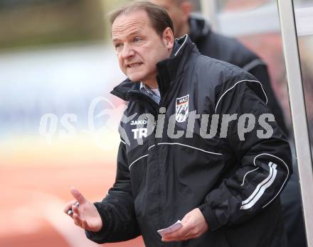 Fussball. Regionalliga. WAC/St. Andrae gegen SV Bad Aussee. Trainer Hans-Peter Buchleitner (WAC/St. Andrae). Wolfsberg, 13.3.2010. 
Foto: Kuess

---
pressefotos, pressefotografie, kuess, qs, qspictures, sport, bild, bilder, bilddatenbank