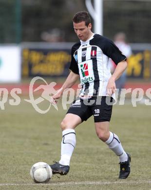 Fussball. Regionalliga. WAC/St. Andrae gegen SV Bad Aussee.  Thomas Pirker (WAC/St. Andrae). Wolfsberg, 13.3.2010. 
Foto: Kuess

---
pressefotos, pressefotografie, kuess, qs, qspictures, sport, bild, bilder, bilddatenbank