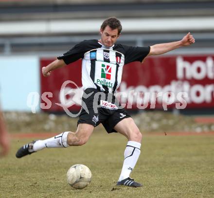 Fussball. Regionalliga. WAC/St. Andrae gegen SV Bad Aussee.  Gernot Messner (WAC/St. Andrae). Wolfsberg, 13.3.2010. 
Foto: Kuess

---
pressefotos, pressefotografie, kuess, qs, qspictures, sport, bild, bilder, bilddatenbank