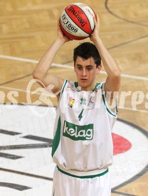 Basketball Bundesliga. Woerthersee Piraten gegen Guessing Knights.   Martin Breithuber (Piraten). Klagenfurt, 14.3.2010.
Foto:  Kuess

---
pressefotos, pressefotografie, kuess, qs, qspictures, sport, bild, bilder, bilddatenbank